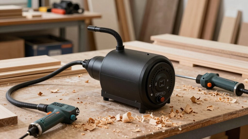 effective woodworking dust extraction