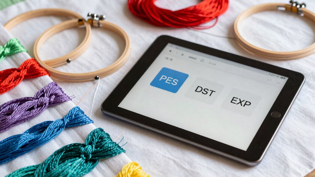 embroidery formats overview guide