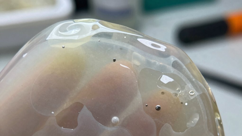 ensure proper resin curing conditions