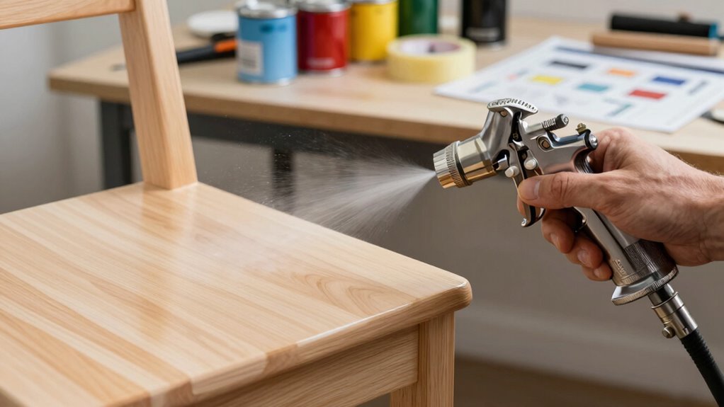 hvlp furniture spraying resources