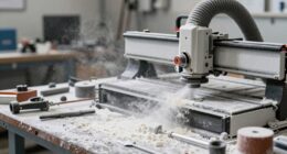 improper dust collection setup