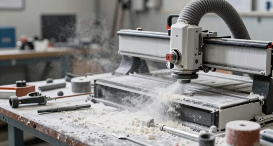 improper dust collection setup