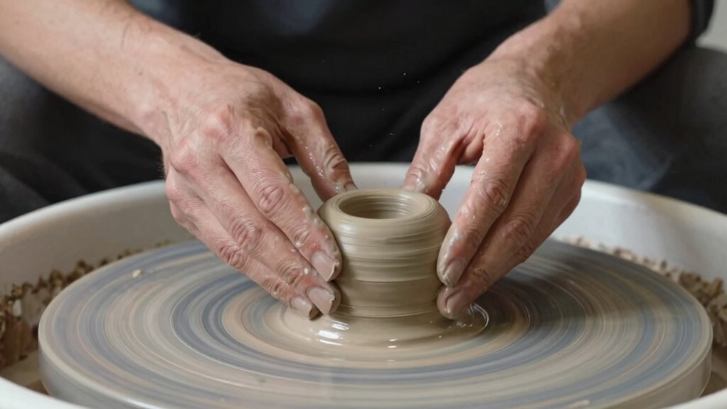 improve clay centering techniques