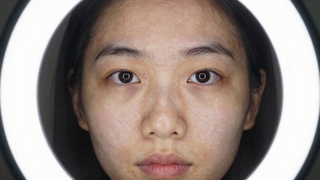 incorrect ring light usage