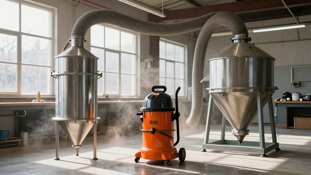 integrated dust control systems