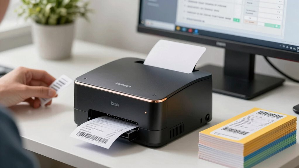 key shipping printer features