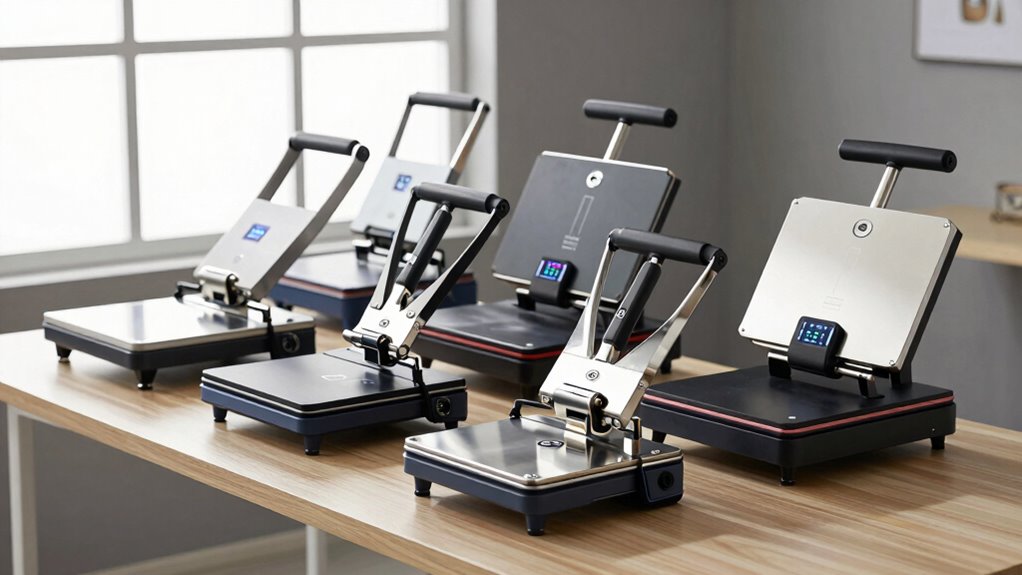 key swing away heat press factors