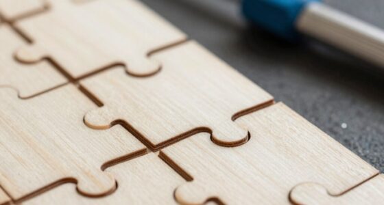 laser cut precision adjustment