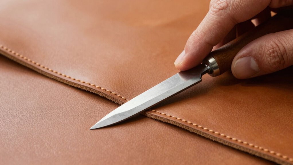 leather shaping and layering