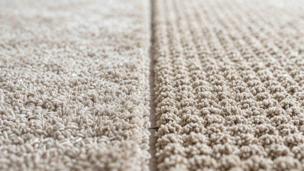 loop pile carpets resist crushing