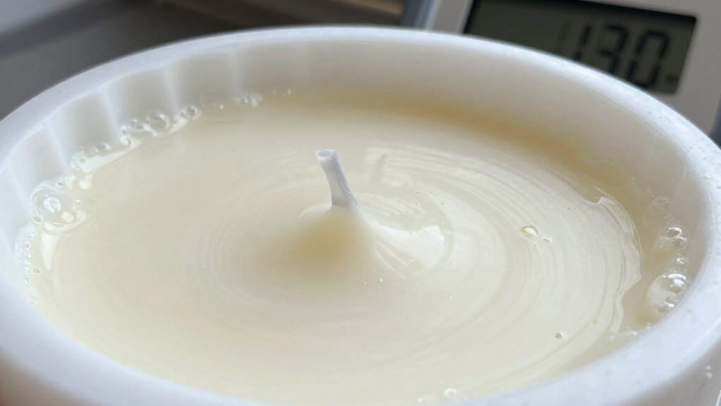 maintain proper pouring temperature