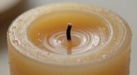 optimal candle wax heating