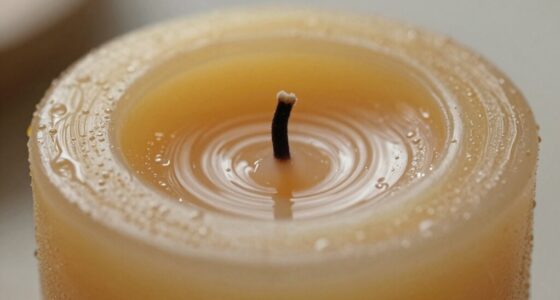optimal candle wax heating