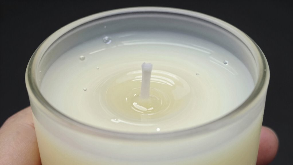 optimal candle wax temperatures