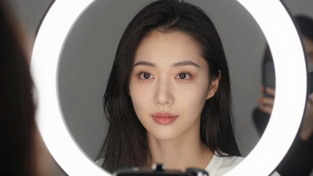 optimal ring light placement