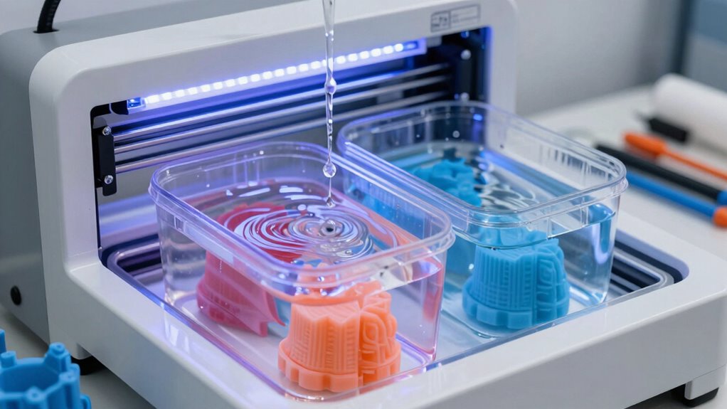 optimized resin cleaning methods