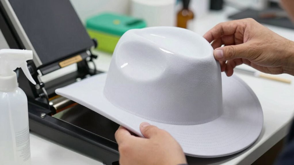 optimizing curved hat pressing