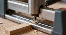 planer snipe support technique