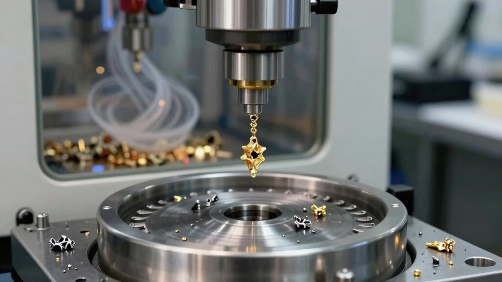 precise detailed jewelry casting