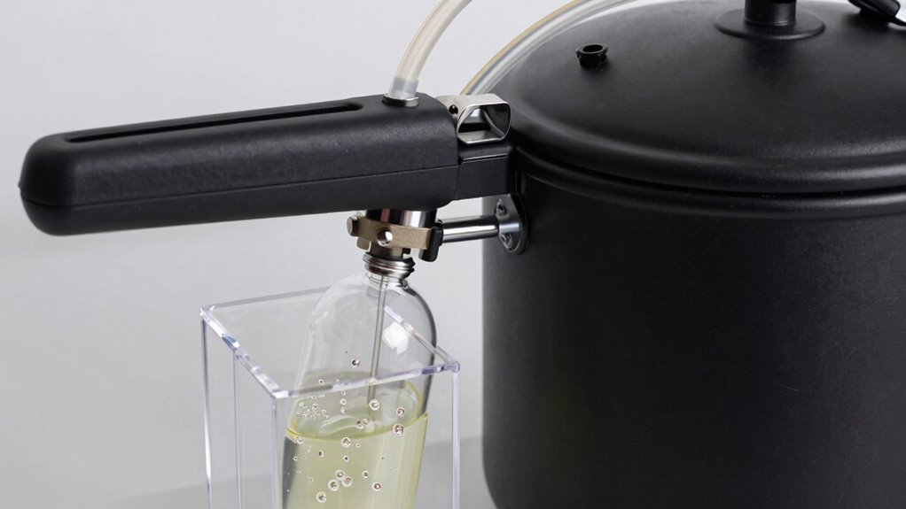 pressure and vacuum bubble removal