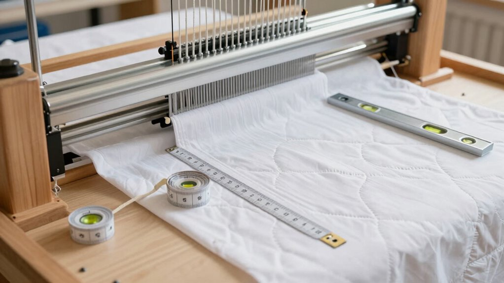 proper frame alignment procedure