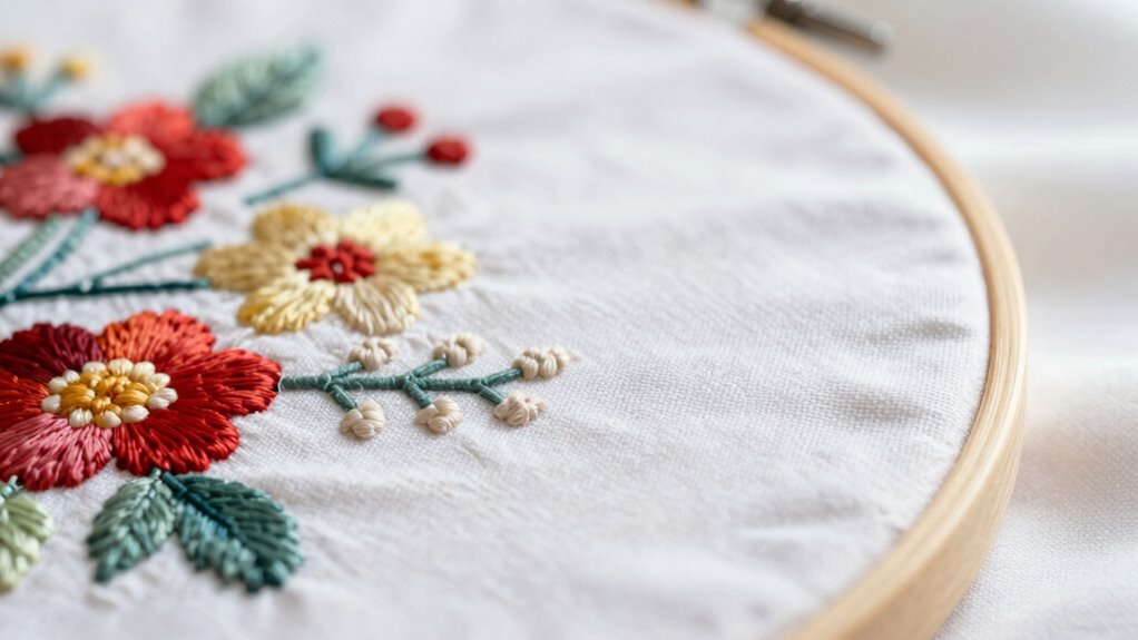 proper hooping ensures smooth embroidery