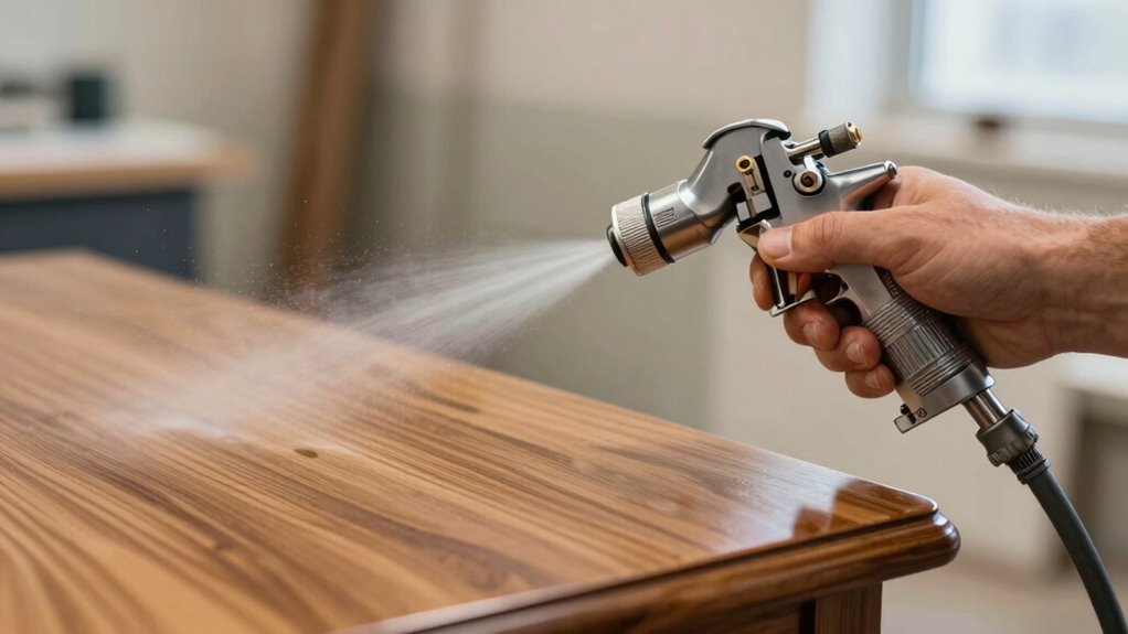 proper hvlp spray setup