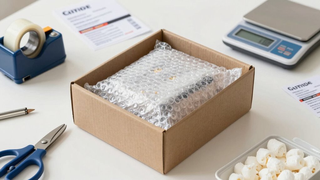 proper packaging to prevent returns