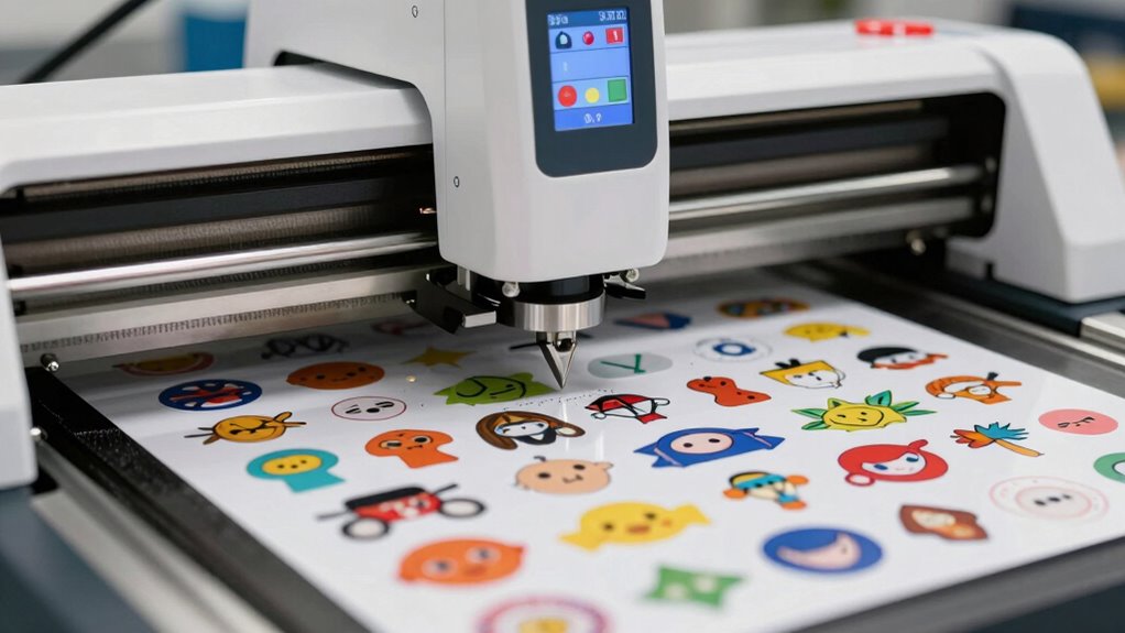 proper printer and cutter calibration