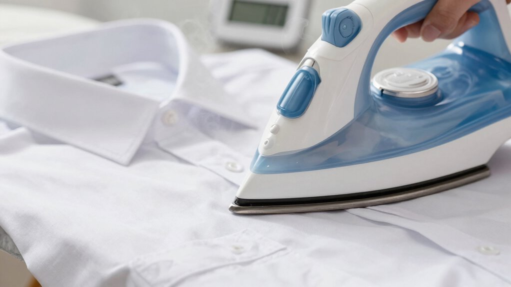 proper temperature prevents fabric damage