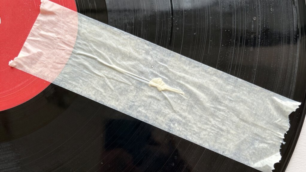 proper transfer tape application