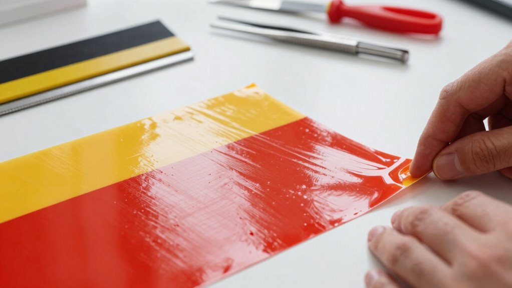 proper transfer tape application techniques