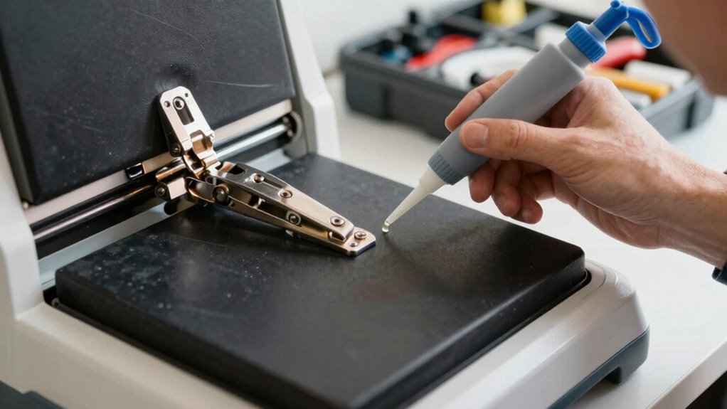 regular lubrication prevents wear