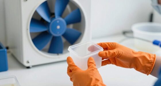 resin ventilation and gloves