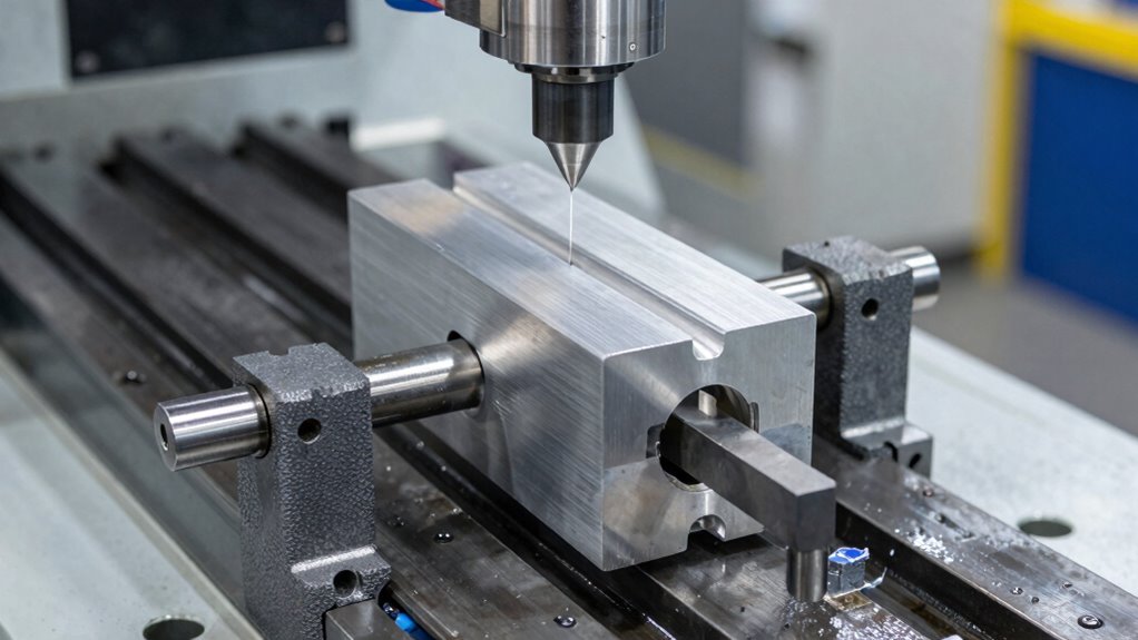 secure workpieces with proper clamps