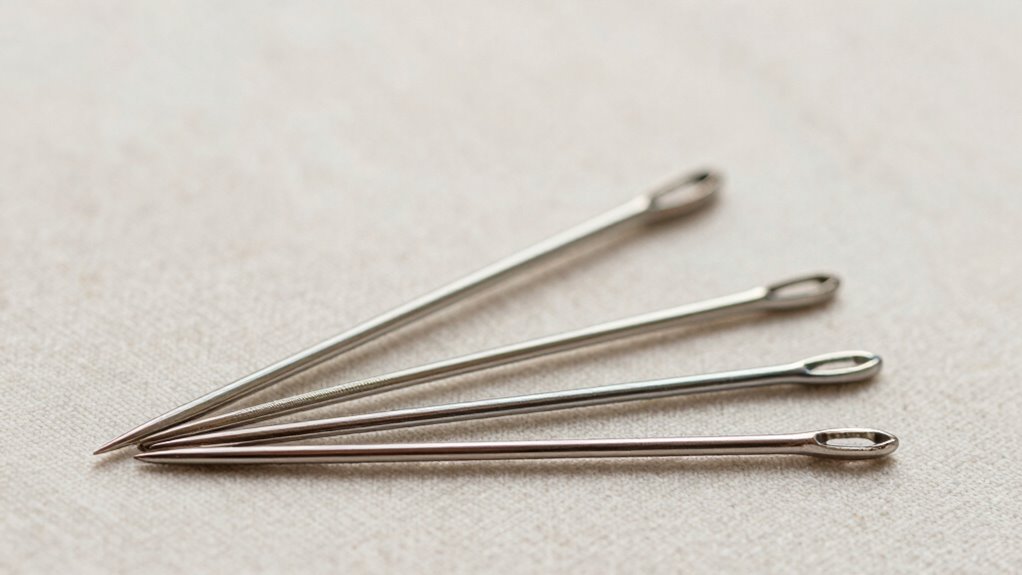 sewing needles size measurement