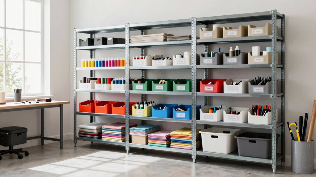 shelving durability and capacity