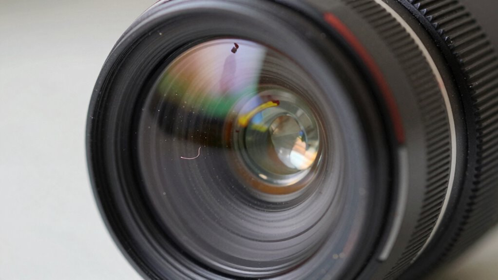 signs of lens contamination