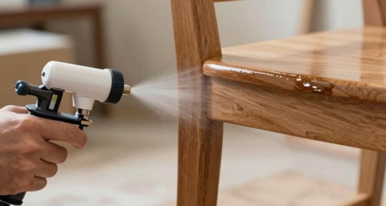smooth furniture spray finish