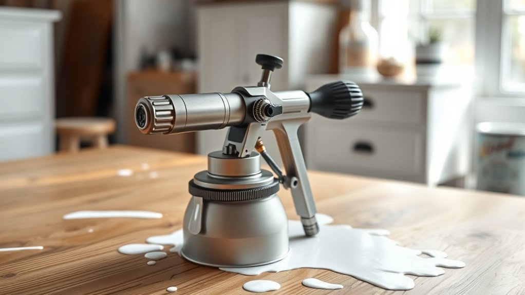 spray control and portability