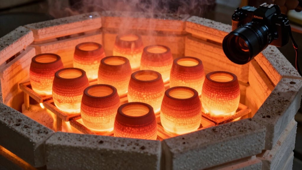 stages of kiln firing