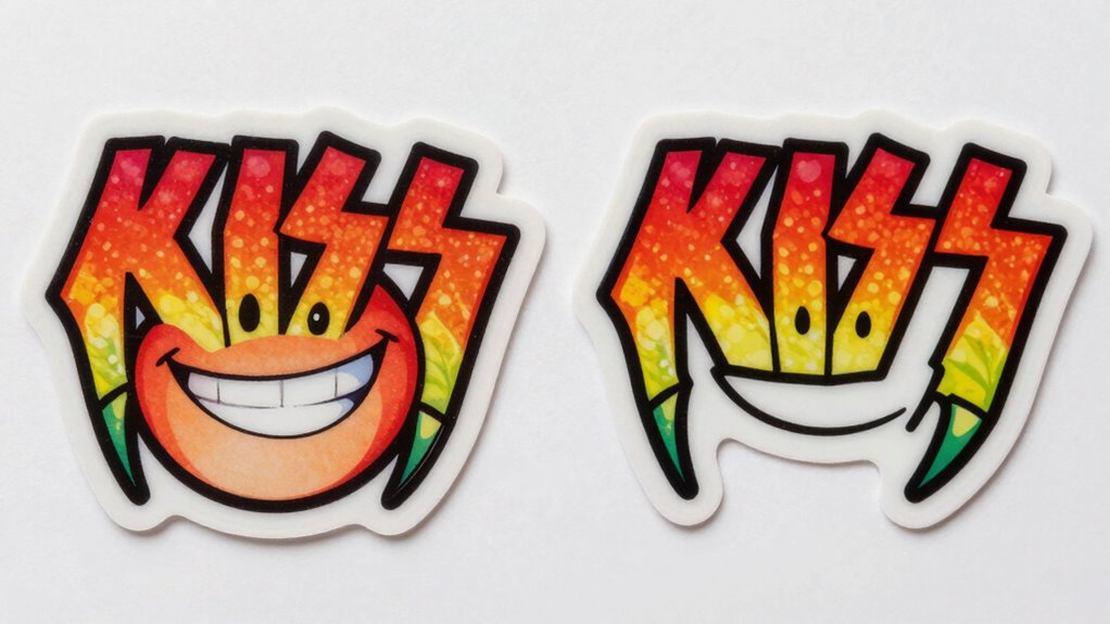 sticker cutting technique comparison