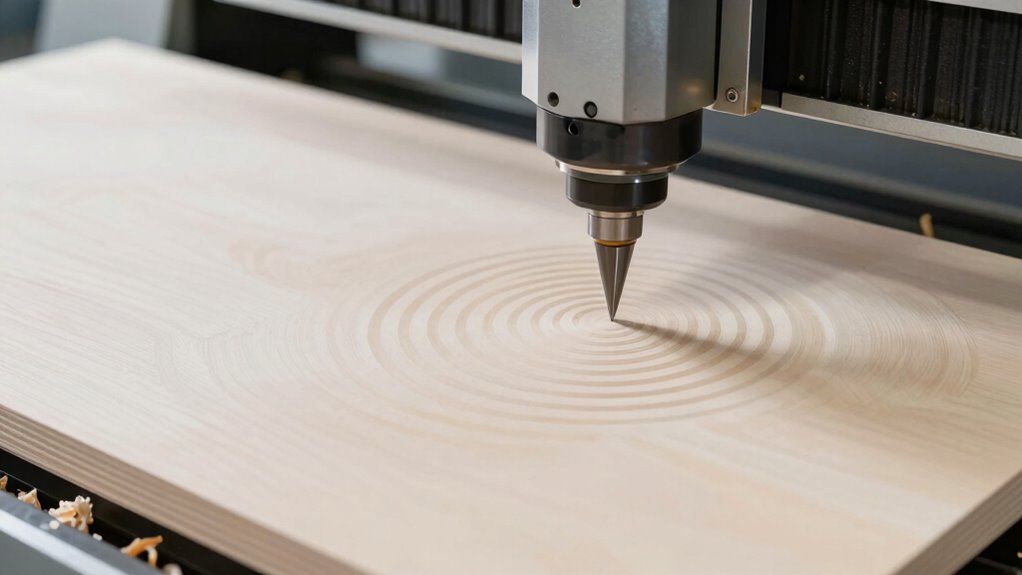 surface spoilboard with precision