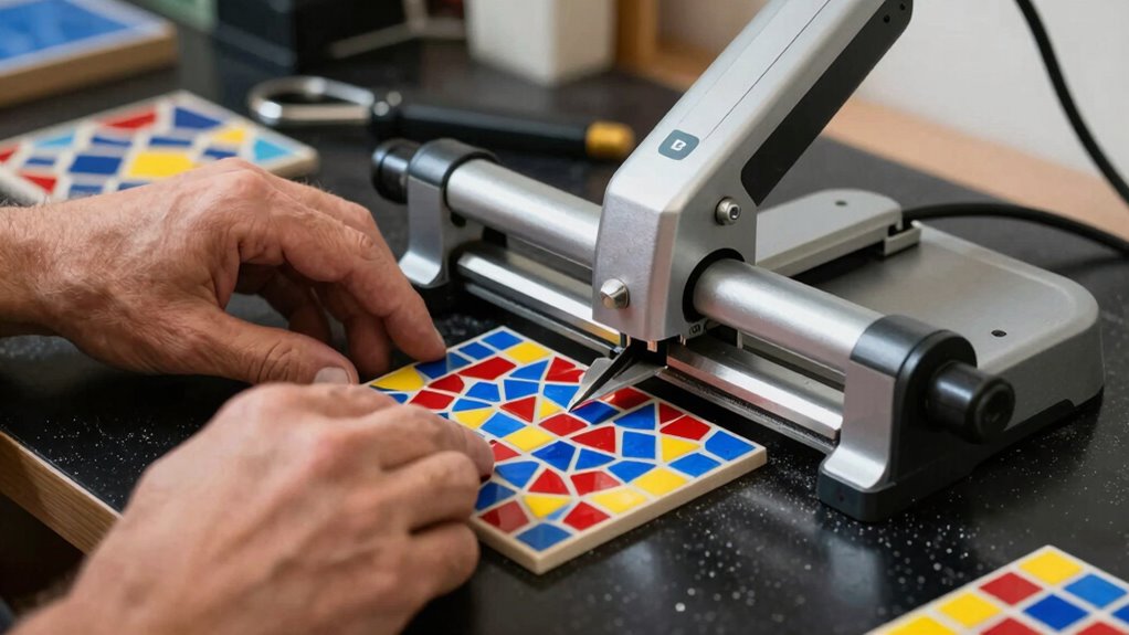 tile cutting precision success