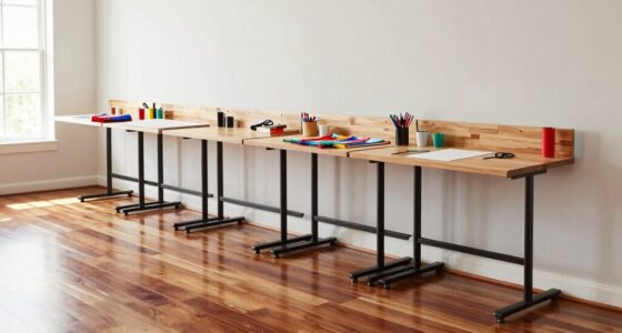 top adjustable craft tables