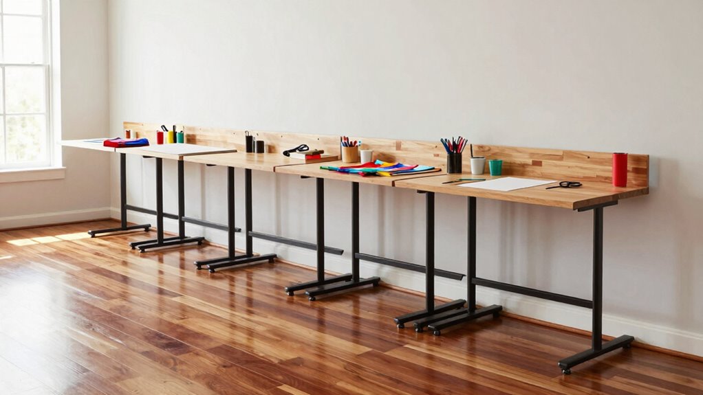 top adjustable craft tables