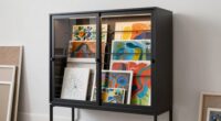 top art drying rack cabinets