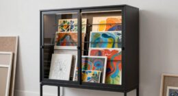 top art drying rack cabinets