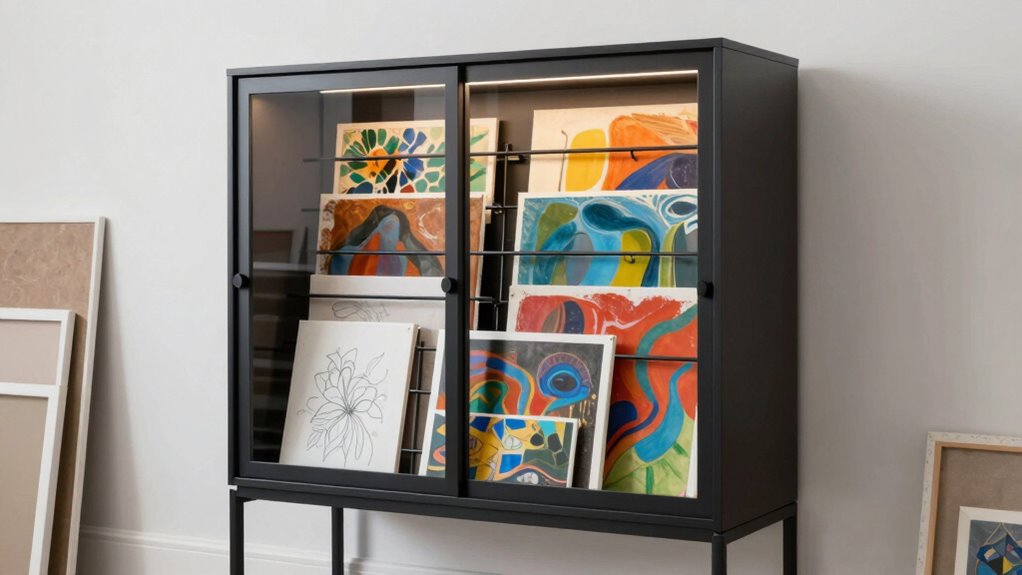 top art drying rack cabinets