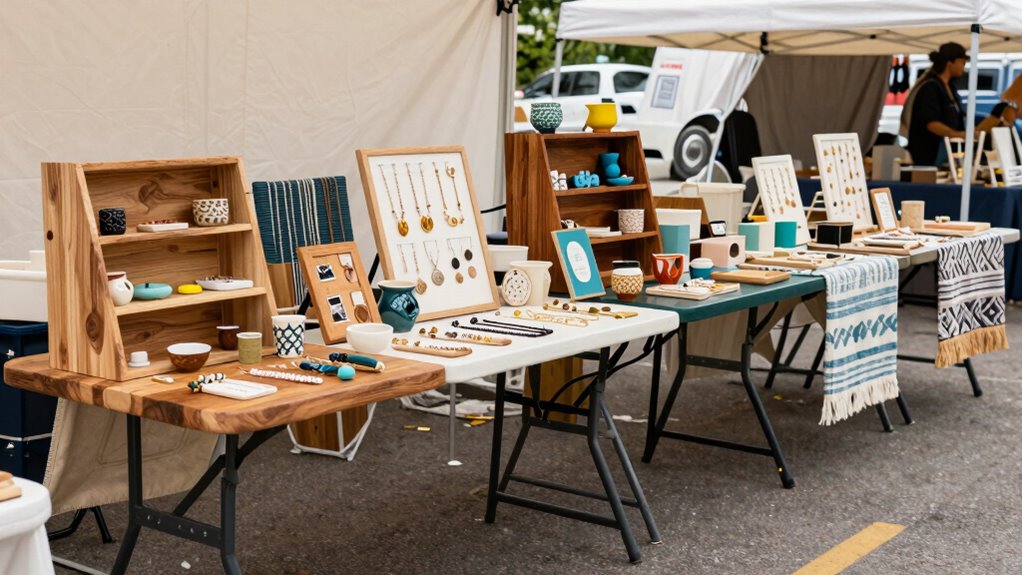 top craft fair folding tables